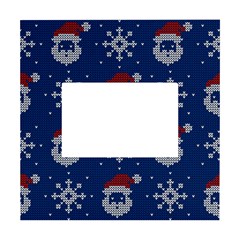 Santa Clauses Wallpaper White Box Photo Frame 4  X 6 