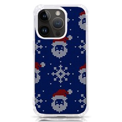 Santa Clauses Wallpaper Iphone 14 Pro Tpu Uv Print Case by artworkshop