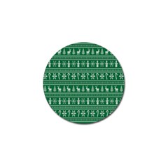 Wallpaper Ugly Sweater Backgrounds Christmas Golf Ball Marker (10 Pack) by artworkshop