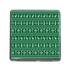 Wallpaper Ugly Sweater Backgrounds Christmas Memory Card Reader (square 5 Slot) by artworkshop