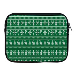 Wallpaper Ugly Sweater Backgrounds Christmas Apple Ipad 2/3/4 Zipper Cases by artworkshop