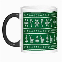 Wallpaper Ugly Sweater Backgrounds Christmas Morph Mug by artworkshop