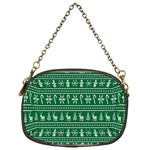 Wallpaper Ugly Sweater Backgrounds Christmas Chain Purse (One Side) Front