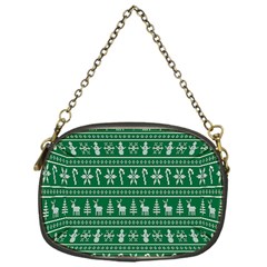 Wallpaper Ugly Sweater Backgrounds Christmas Chain Purse (one Side) by artworkshop