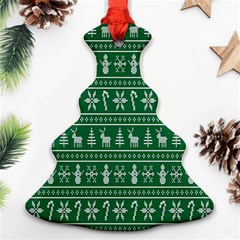 Wallpaper Ugly Sweater Backgrounds Christmas Ornament (christmas Tree)  by artworkshop