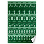 Wallpaper Ugly Sweater Backgrounds Christmas Canvas 24  x 36  23.35 x34.74  Canvas - 1