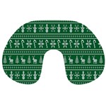 Wallpaper Ugly Sweater Backgrounds Christmas Travel Neck Pillow Back