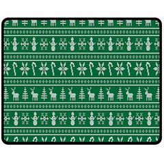 Wallpaper Ugly Sweater Backgrounds Christmas Fleece Blanket (medium) by artworkshop