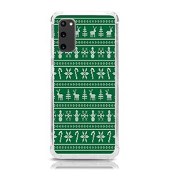 Wallpaper Ugly Sweater Backgrounds Christmas Samsung Galaxy S20 6 2 Inch Tpu Uv Case by artworkshop