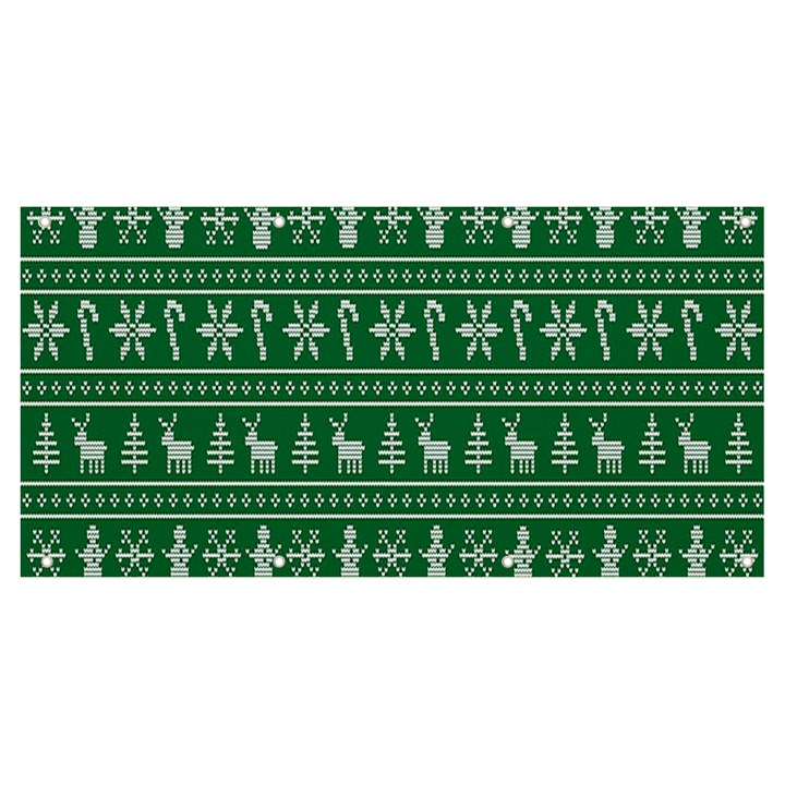 Wallpaper Ugly Sweater Backgrounds Christmas Banner and Sign 8  x 4 