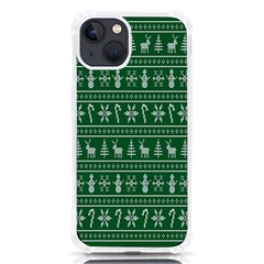 Wallpaper Ugly Sweater Backgrounds Christmas Iphone 13 Tpu Uv Print Case by artworkshop