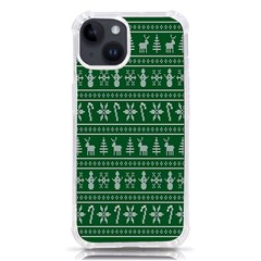 Wallpaper Ugly Sweater Backgrounds Christmas Iphone 14 Tpu Uv Print Case by artworkshop