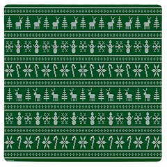 Wallpaper Ugly Sweater Backgrounds Christmas Uv Print Square Tile Coaster 