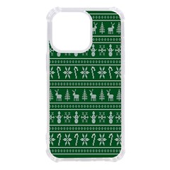 Wallpaper Ugly Sweater Backgrounds Christmas Iphone 13 Pro Tpu Uv Print Case by artworkshop