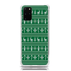 Wallpaper Ugly Sweater Backgrounds Christmas Samsung Galaxy S20plus 6 7 Inch Tpu Uv Case by artworkshop