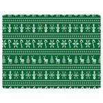 Wallpaper Ugly Sweater Backgrounds Christmas Premium Plush Fleece Blanket (Extra Small) 40 x30  Blanket Front