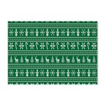 Wallpaper Ugly Sweater Backgrounds Christmas Crystal Sticker (A4) Front