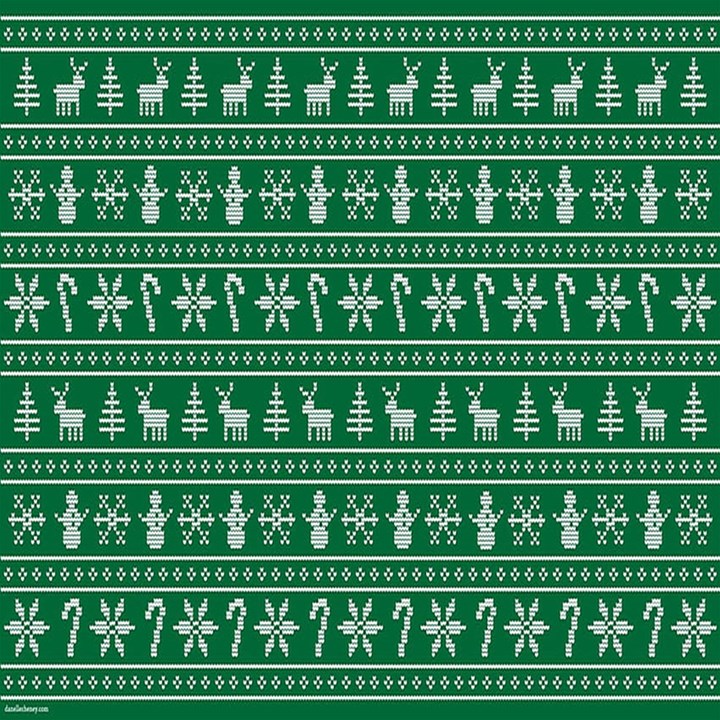 Wallpaper Ugly Sweater Backgrounds Christmas Play Mat (Rectangle)