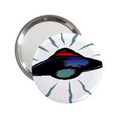 Alien Unidentified Flying Object Ufo 2 25  Handbag Mirrors by Sarkoni