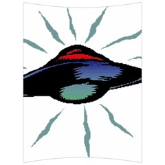 Alien Unidentified Flying Object Ufo Back Support Cushion by Sarkoni