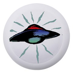 Alien Unidentified Flying Object Ufo Dento Box With Mirror by Sarkoni