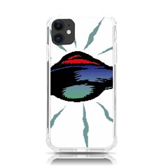 Alien Unidentified Flying Object Ufo Iphone 11 Tpu Uv Print Case by Sarkoni