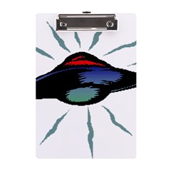 Alien Unidentified Flying Object Ufo A5 Acrylic Clipboard by Sarkoni