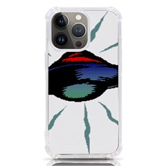 Alien Unidentified Flying Object Ufo Iphone 13 Pro Tpu Uv Print Case by Sarkoni