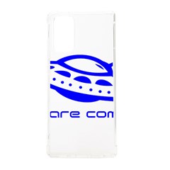 Unidentified Flying Object Ufo Alien We Are Coming Samsung Galaxy Note 20 Tpu Uv Case by Sarkoni