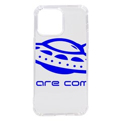 Unidentified Flying Object Ufo Alien We Are Coming Iphone 14 Pro Max Tpu Uv Print Case by Sarkoni