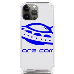 Unidentified Flying Object Ufo Alien We Are Coming Iphone 13 Pro Max Tpu Uv Print Case by Sarkoni