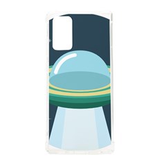 Illustration Ufo Alien  Unidentified Flying Object Samsung Galaxy Note 20 Tpu Uv Case by Sarkoni