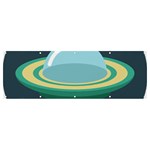 Illustration Ufo Alien  Unidentified Flying Object Banner and Sign 12  x 4  Front