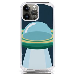 Illustration Ufo Alien  Unidentified Flying Object Iphone 13 Pro Max Tpu Uv Print Case by Sarkoni