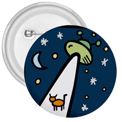 Ufo Alien Unidentified Flying Object 3  Buttons by Sarkoni