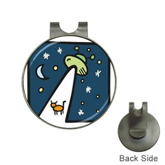 Ufo Alien Unidentified Flying Object Hat Clips With Golf Markers by Sarkoni