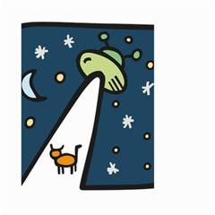 Ufo Alien Unidentified Flying Object Large Garden Flag (two Sides) by Sarkoni