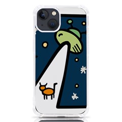 Ufo Alien Unidentified Flying Object Iphone 13 Tpu Uv Print Case by Sarkoni