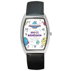 Unidentified Flying Object Ufo Space Outer Barrel Style Metal Watch by Sarkoni