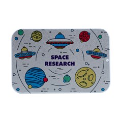 Unidentified Flying Object Ufo Space Outer Open Lid Metal Box (silver)   by Sarkoni