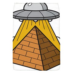 Unidentified Flying Object Ufo Under The Pyramid Removable Flap Cover (s) by Sarkoni