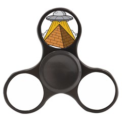 Unidentified Flying Object Ufo Under The Pyramid Finger Spinner by Sarkoni