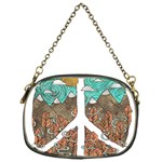 Psychedelic Art Painting Peace Drawing Landscape Art Peaceful Chain Purse (One Side) Front