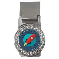 Rocket With Science Related Icons Image Money Clips (CZ) 