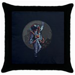 Illustration Drunk Astronaut Throw Pillow Case (Black) Front