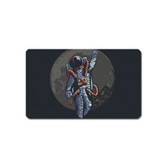 Illustration Drunk Astronaut Magnet (name Card) by Bedest