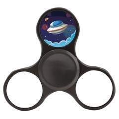 Ufo Alien Spaceship Galaxy Finger Spinner by Bedest