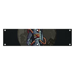 Illustration Drunk Astronaut Banner And Sign 4  X 1  by Bedest