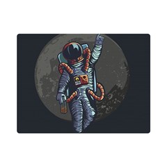 Illustration Drunk Astronaut Premium Plush Fleece Blanket (mini) by Bedest