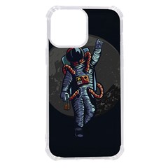 Illustration Drunk Astronaut Iphone 13 Pro Max Tpu Uv Print Case by Bedest